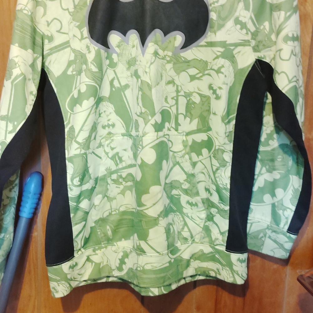 Batman Green and Black Kids Jacket
